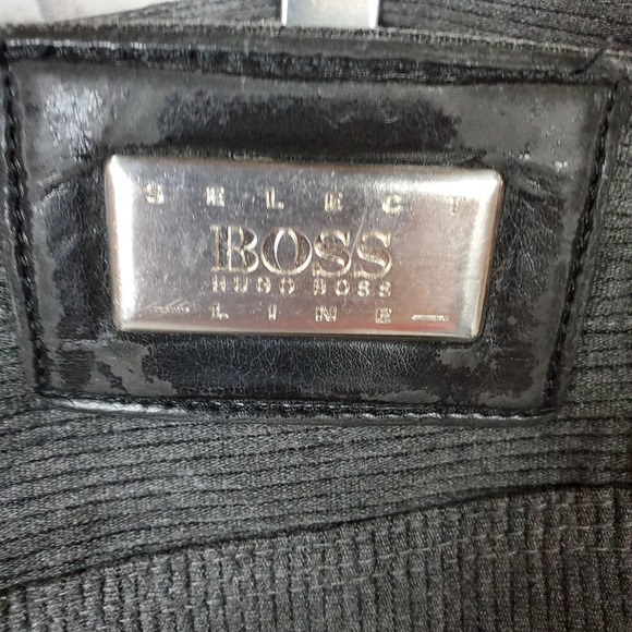 Hugo Boss Alabama Wool Blend Relaxed Trouser Straight  Leg Gray 37.5W - Picture 5 of 9